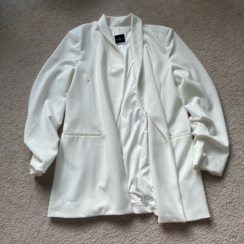 White Blazer